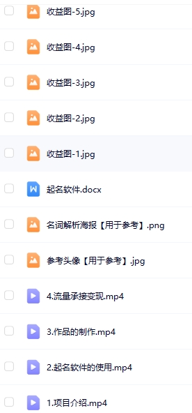 图片[3]网创吧-网创项目资源站-副业项目-创业项目-搞钱项目0成本，小白无脑复制粘贴，一单298  靠给宝宝起名月入10000+  附送软件网创吧-网创项目资源站-副业项目-创业项目-搞钱项目网创吧